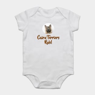 Cairn Terriers Rule! Baby Bodysuit